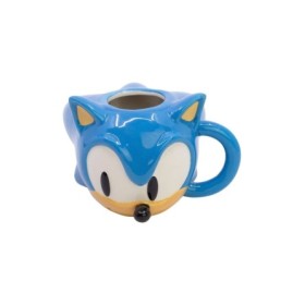 CERAMIC 3D MUG 13 OZ IN GIFT BOX SONIC HEAD