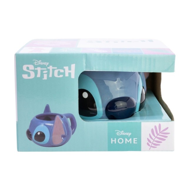 CERAMIC 3D MUG 13 OZ IN GIFT BOX STITCH