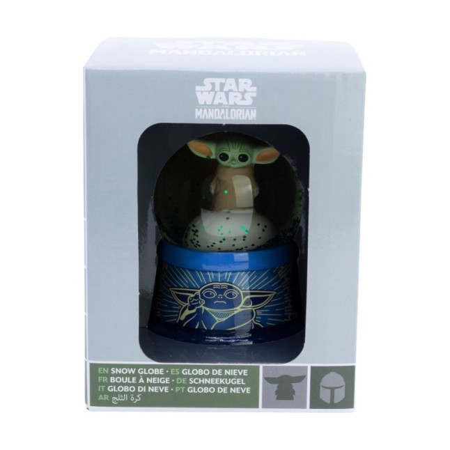 GLASS SNOW GLOBE GROGU EN ESTUCHE