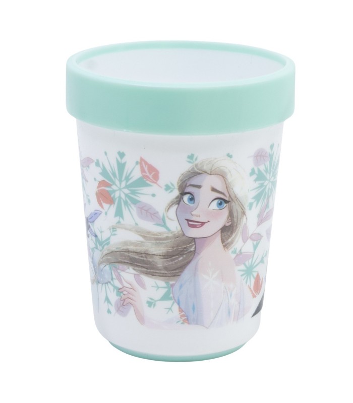 NON SLIP BICOLOR PREMIUM TUMBLER 260 ML FROZEN SNOWY TALE