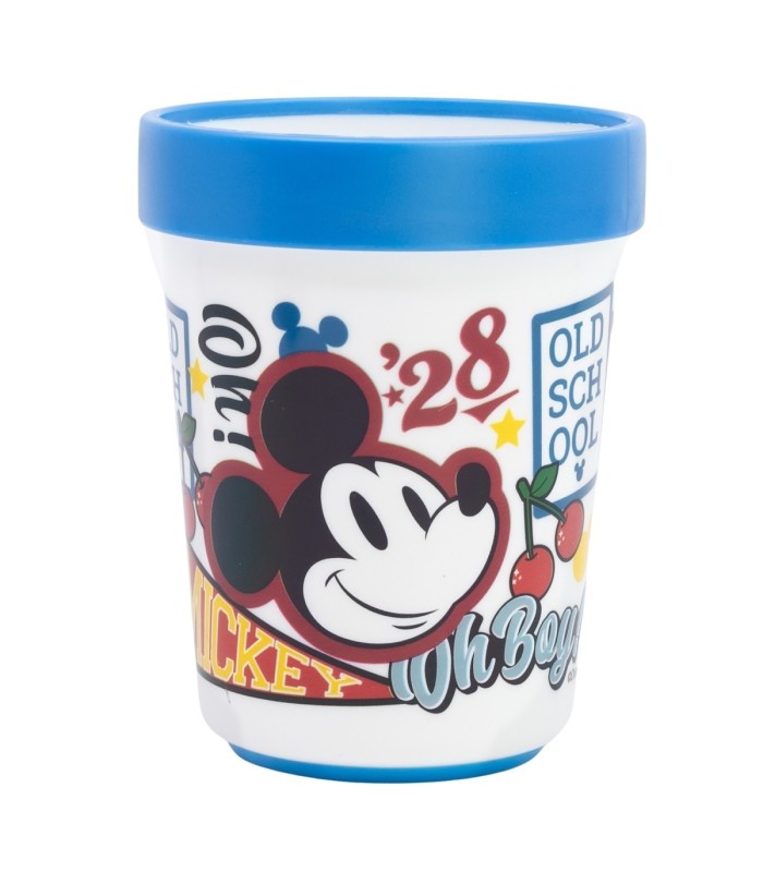 NON SLIP BICOLOR PREMIUM TUMBLER 260 ML MICKEY TRUE CHAMPIONS