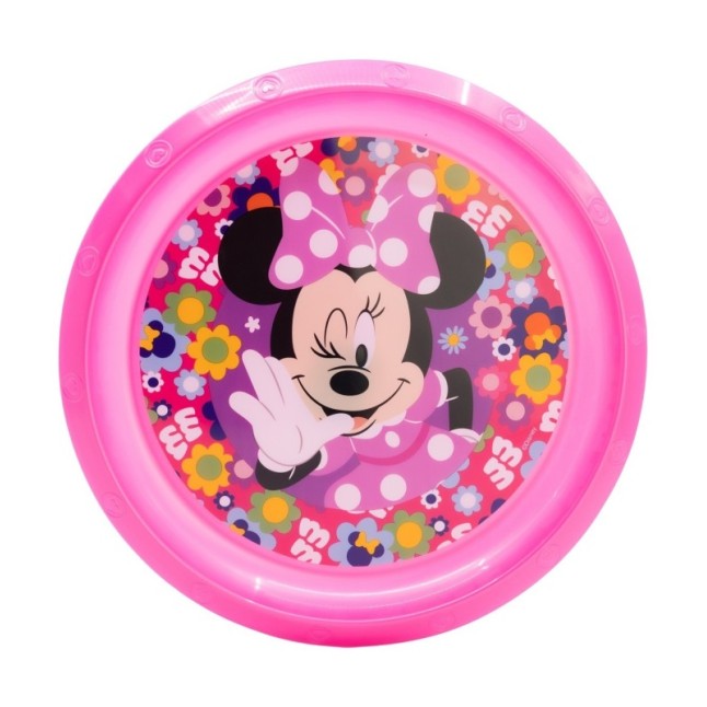 EASY PP PLATE MINNIE BOLD FLORALS