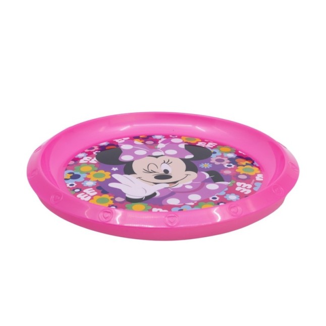 EASY PP PLATE MINNIE BOLD FLORALS