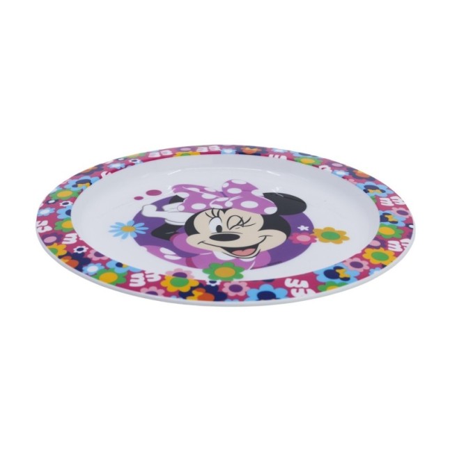MICRO PLATE MINNIE BOLD FLORALS