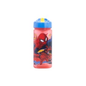 SQUARE WATER BOTTLE 510 ML SPIDERMAN MOVING TARGET