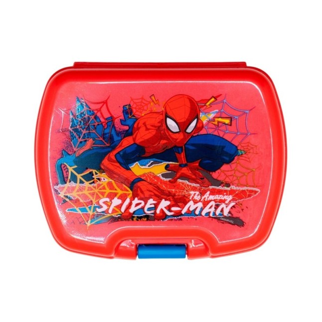 SNACK SANDWICH BOX SPIDERMAN MOVING TARGET