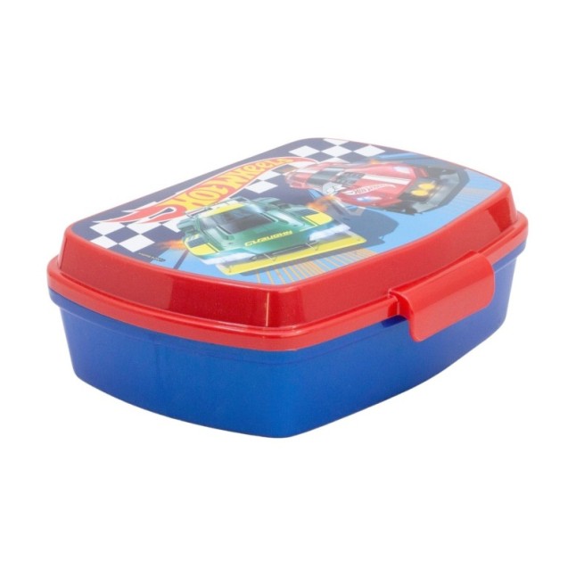 FUNNY SANDWICH BOX HOTWHEELS BLUE FIRE