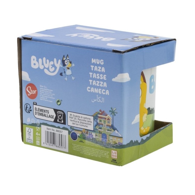 CERAMIC MUG 11 OZ IN GIFT BOX BLUEY WALK