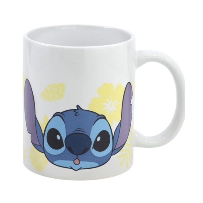 CERAMIC SB MUG 11 OZ IN BOX STITCH PINEAPLE ADAPTATION