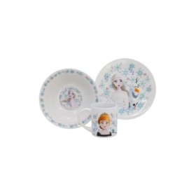 3 PCS CERAMIC SNACK SET (PLATE, BOWL, MUG) IN GIFT BOX FROZEN