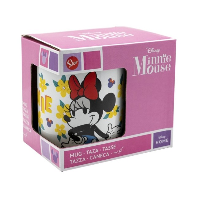 CERAMIC MUG 11 OZ IN GIFT BOX MINNIE SUNSHINE