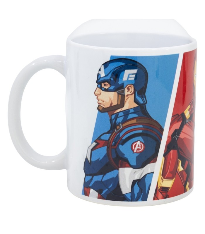CERAMIC SB MUG 11 OZ IN BOX AVENGERS GROUP COLLAGE