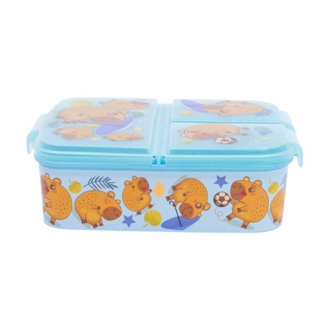 MULTI COMPARTMENT SANDWICH BOX CAPIBARA