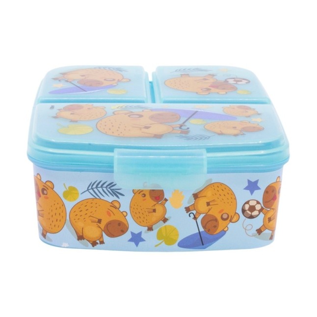 MULTI COMPARTMENT SANDWICH BOX CAPIBARA