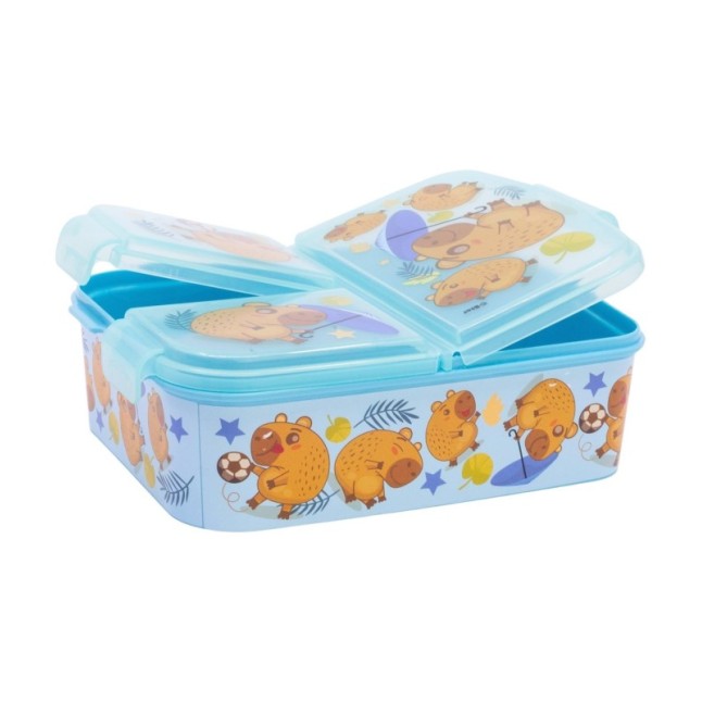 MULTI COMPARTMENT SANDWICH BOX CAPIBARA