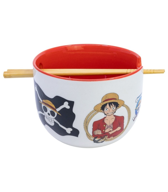 CERAMIC RAMEN BOWL WITH CHOPSTICKS IN GIFT BOX ONE PIECE CLASSIC