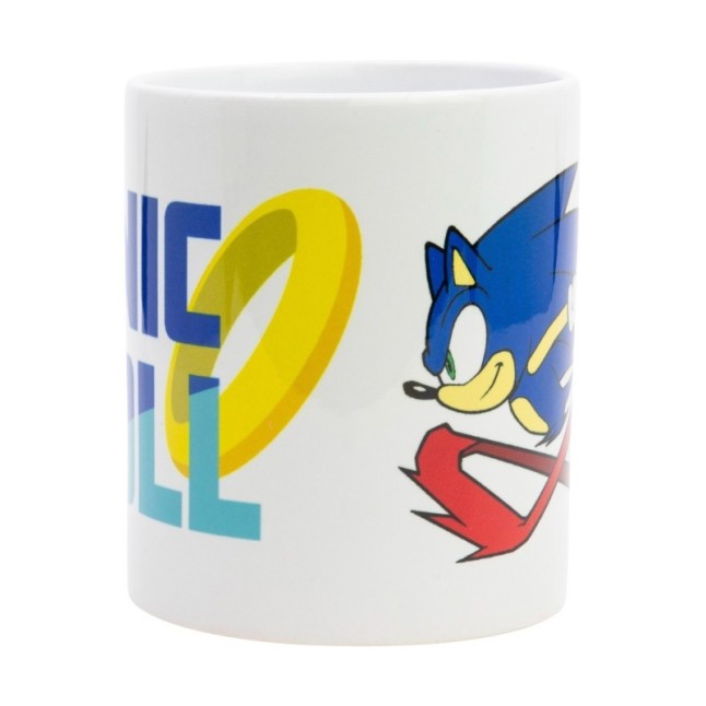 CERAMIC SB MUG 11 OZ IN BOX SONIC ROLLING WH