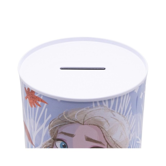 METALLIC MONEY BANK FROZEN AUTUMN LEAVES