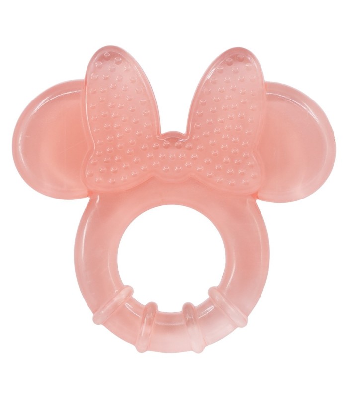 BABY SHAPED WATER FILLED TEETHER IN BLISTER MINNIE MOUSE HEART FULL