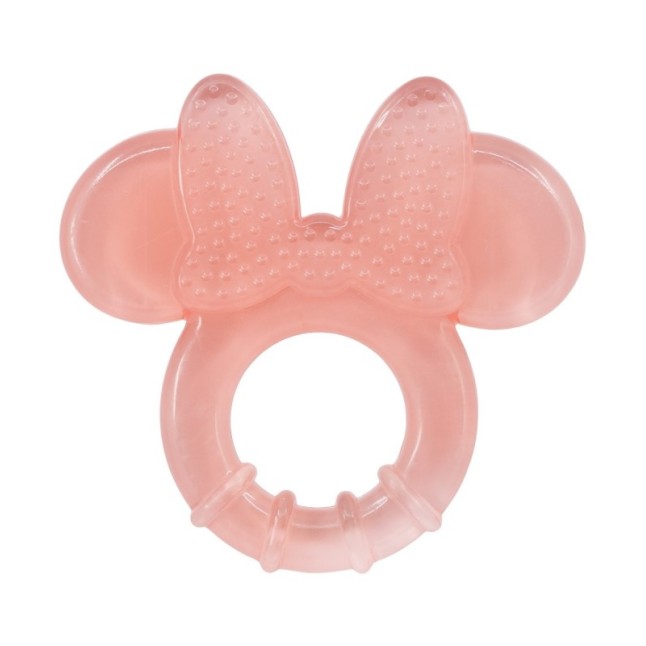 BABY SHAPED WATER FILLED TEETHER IN BLISTER MINNIE MOUSE HEART FULL