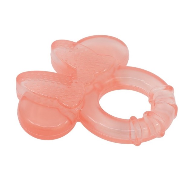 BABY SHAPED WATER FILLED TEETHER IN BLISTER MINNIE MOUSE HEART FULL