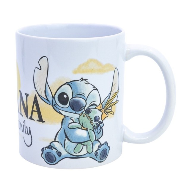 CERAMIC MUG 11 OZ IN GIFT BOX STITCH & ANGEL OHANA