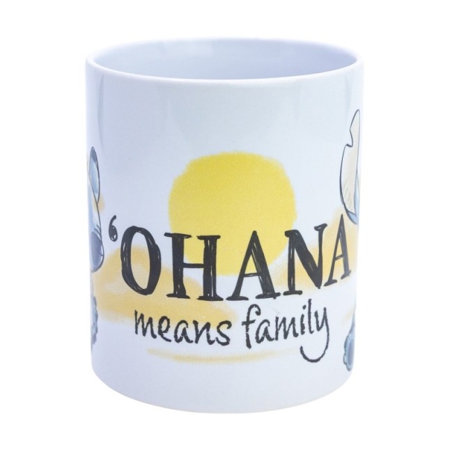 CERAMIC MUG 11 OZ IN GIFT BOX STITCH & ANGEL OHANA