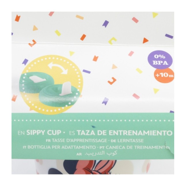 TODDLER TRAINING MUG 250 ML MINNIE MOUSE HEART FULL