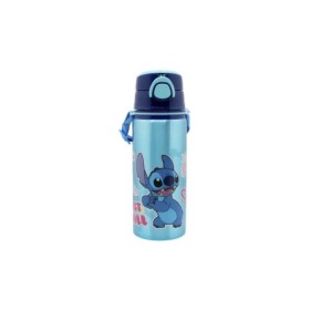 ALUMINIUM POP UP BOTTLE WITH STRAP 730 ML STITCH DRAWING