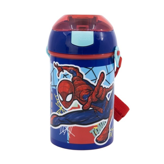 POP UP CANTEEN 450 ML SPIDERMAN MOB RULES