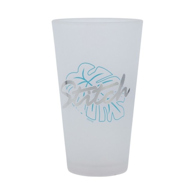 2 PCS GLASS CASUAL TUMBLER 490 ML STITCH