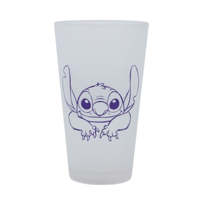 2 PCS GLASS CASUAL TUMBLER 490 ML STITCH