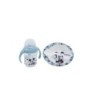 BABY 3 PCS SET IN GIFT BOX (TRAINING MUG, BOWL, SPOON) MICKEY MOUSE FULL OF SMILES
