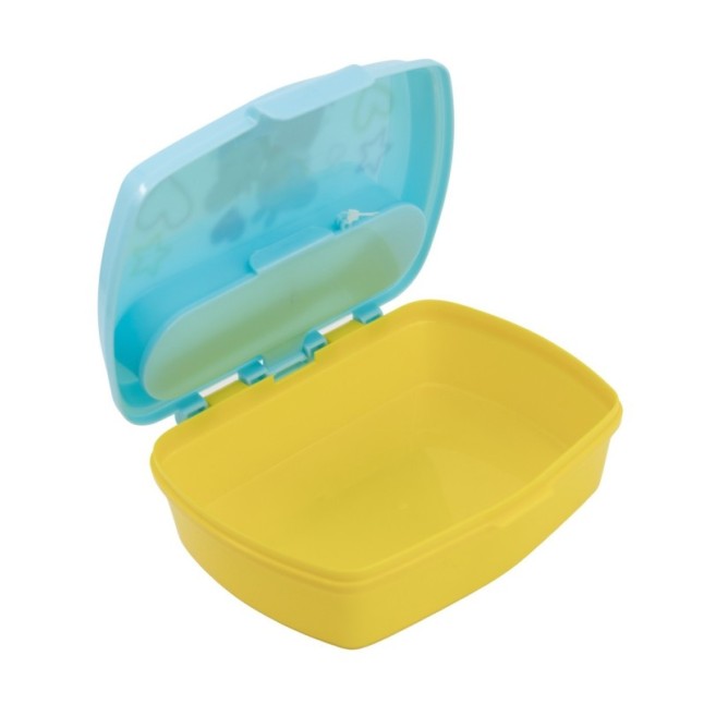 FUNNY SANDWICH BOX WITH CUTLERY PEPPA PIG CORE 2022