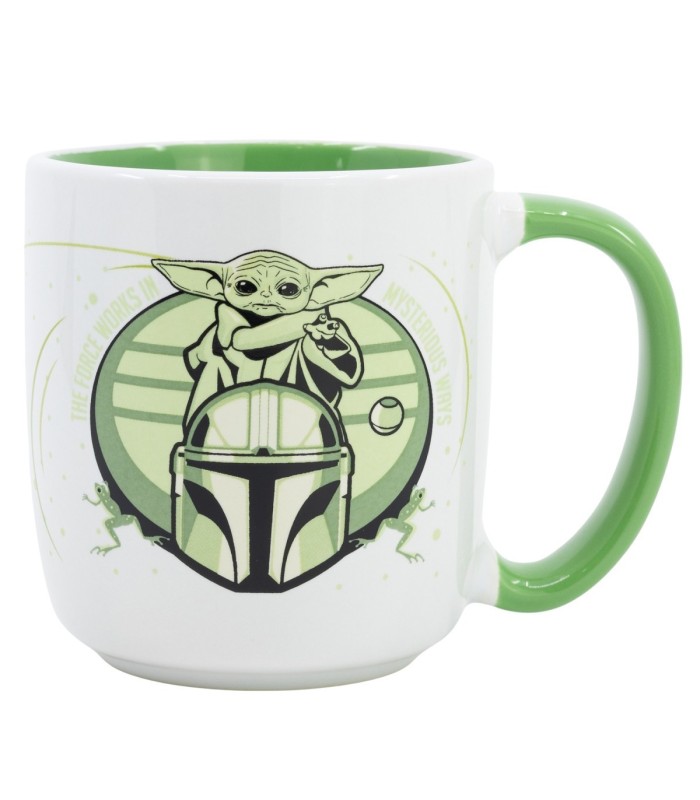 CERAMIC ELITE MUG 13 OZ IN GIFT BOX GROGU MANDALORIAN
