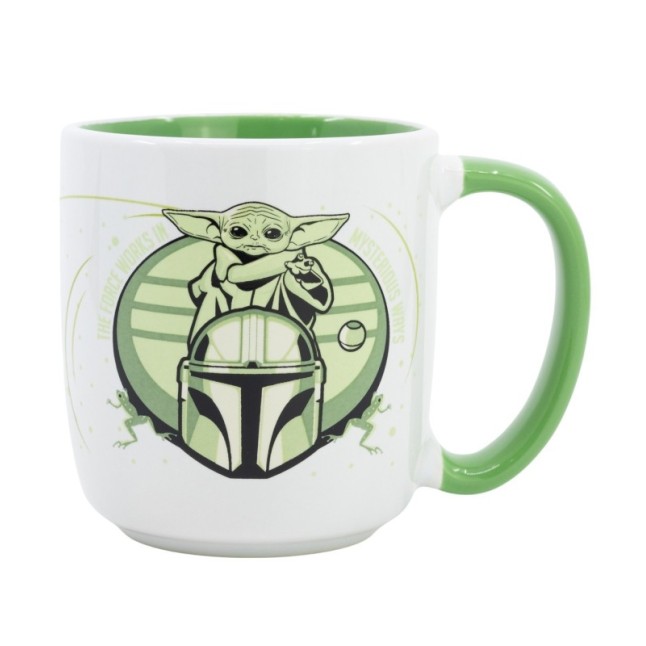 CERAMIC ELITE MUG 13 OZ IN GIFT BOX GROGU MANDALORIAN