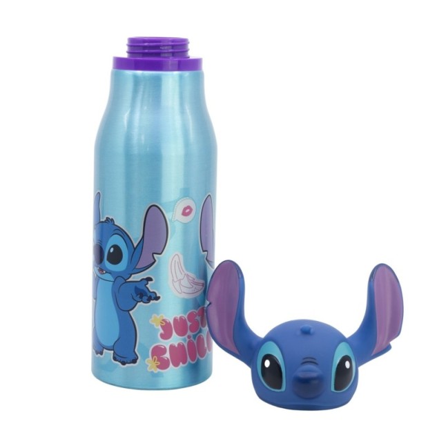 3D FIGURINE ALUMINIUM BOTTLE 690 ML STITCH DRAWING