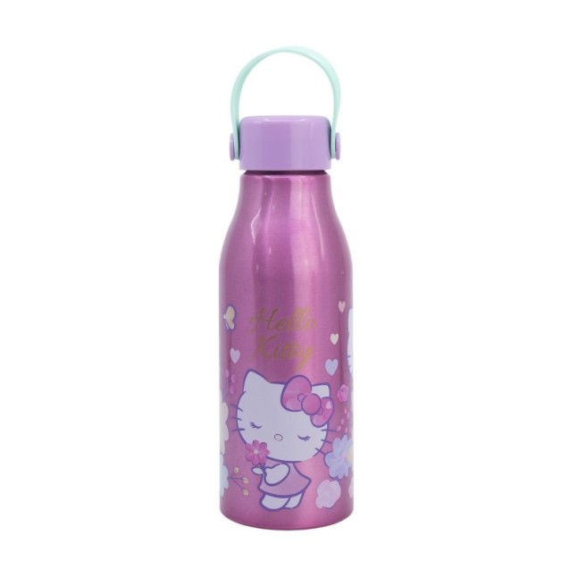 FLEXI HANDLE ALUMINIUM BOTTLE 760 ML HELLO KITTY