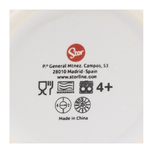 CERAMIC BREAKFAST MUG 14 OZ IN GIFT BOX STITCH PALMS