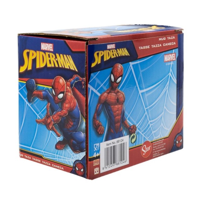 CERAMIC MUG 11 OZ IN GIFT BOX SPIDERMAN URBAN WEB