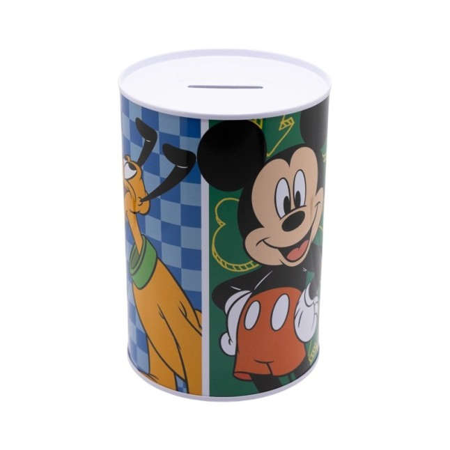 METALLIC MONEY BANK MICKEY HAS FUN