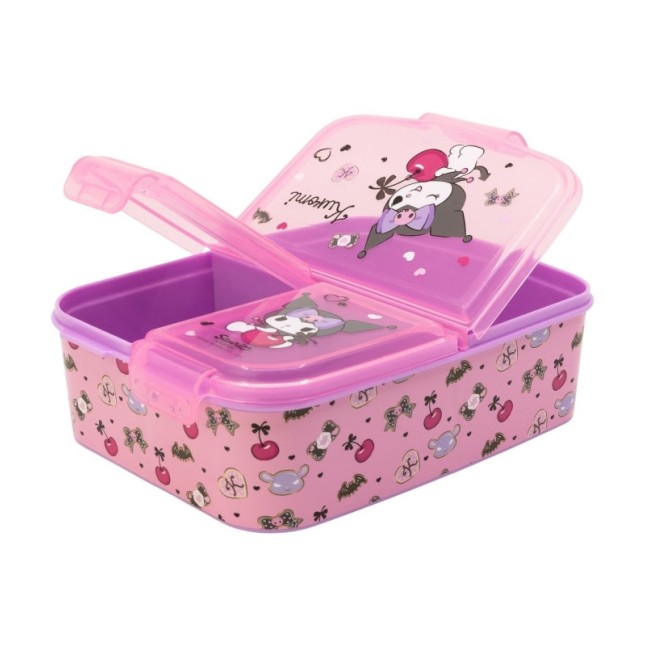 MULTI COMPARTMENT SANDWICH BOX KUROMI