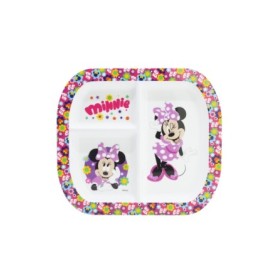 RECTANGULAR DIVIDED PLATE ST MINNIE BOLD FLORALS