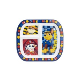 RECTANGULAR DIVIDED PLATE ST PAW PATROL BOY RESCUE PUPS