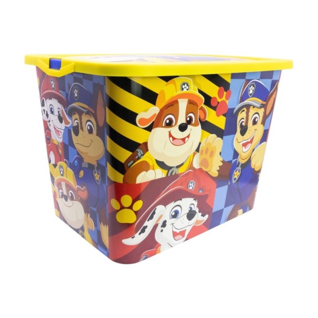 STORAGE CLICK BOX 23 L PAW PATROL BOY RESCUE PUPS