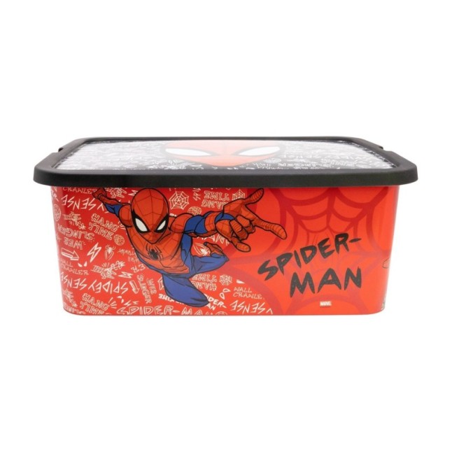 STORAGE CLICK BOX 13 L SPIDERMAN URBAN WEB