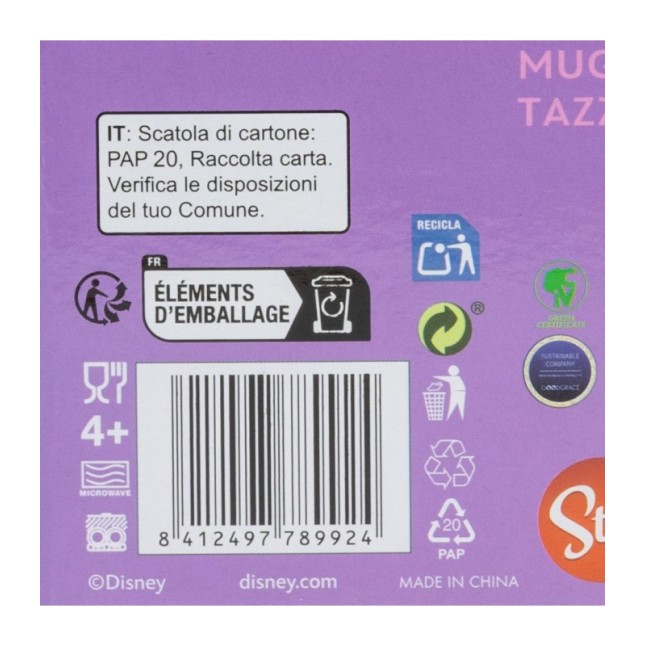 CERAMIC 3D MUG 13 OZ IN GIFT BOX ANGEL