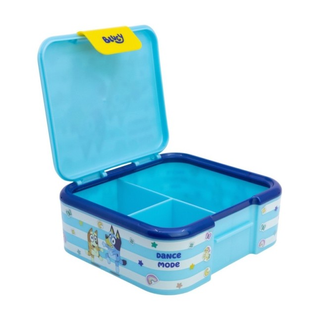 SUPREME MULTI COMPARTMENT SANDWICH BOX BLUEY