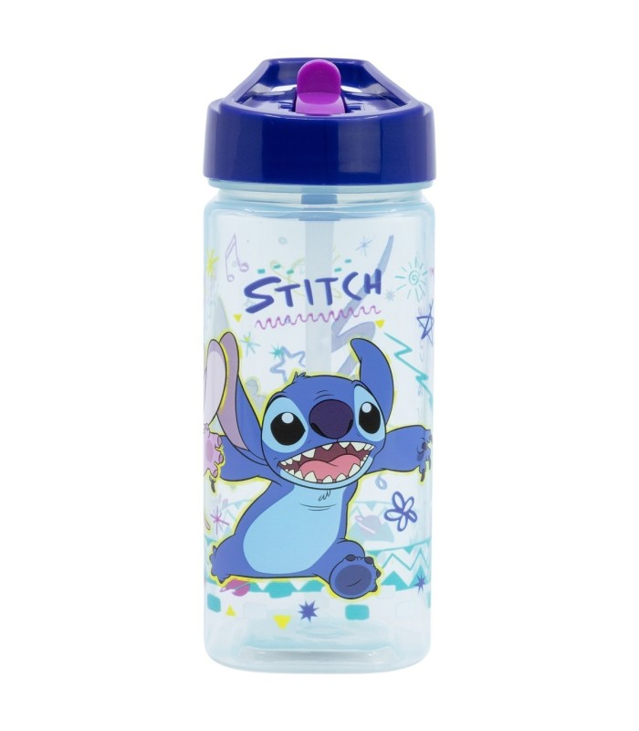 SQUARE WATER BOTTLE 510 ML STITCH