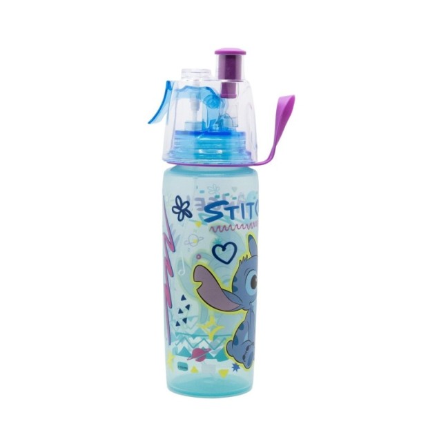 SPRAYER DRINK BOTTLE 575 ML STITCH DRAWING